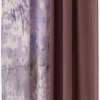 Lilac Paisley + Deep Mauve